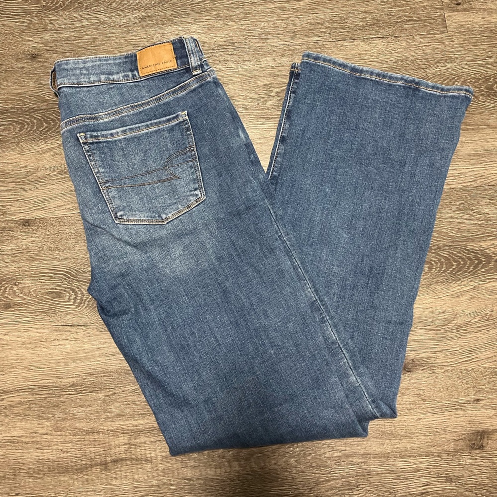 American Eagle Next Level Stretch Kick Boot Cut Jeans